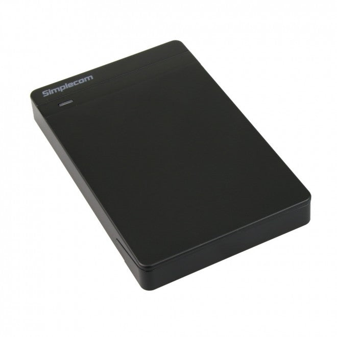 Simplecom SE203 Tool Free 2.5" SATA HDD SSD to USB 3.0 Hard Drive Enclosure Black - The Grand Bazaar of Australia