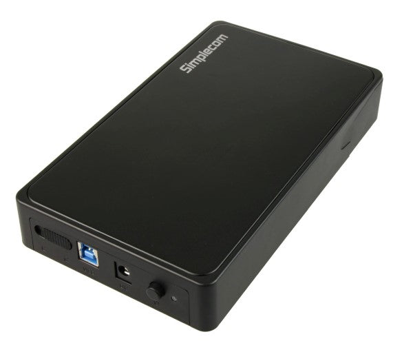 Simplecom SE325 Tool Free 3.5" SATA HDD to USB 3.0 Hard Drive Enclosure Black - The Grand Bazaar of Australia