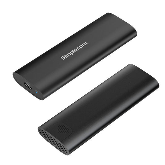 Simplecom SE516 NVMe / SATA Dual Protocol M.2 SSD Tool-Free USB-C Enclosure USB 3.2 Gen 2 10Gbps - The Grand Bazaar of Australia