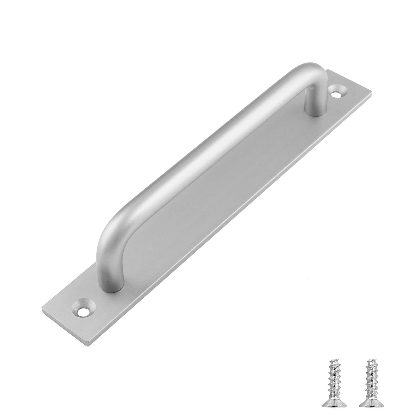 Barn Door Handle Sliding Pull Cabinet Door Handles Drawer knobs Kitchen Handles Silver - The Grand Bazaar of Australia