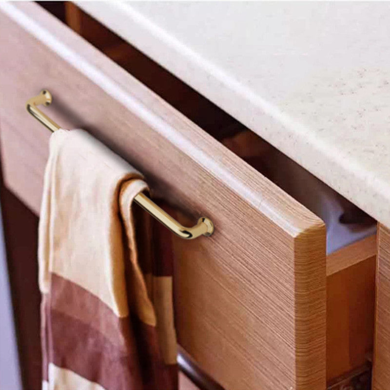 128mm Polished gold Furniture Kitchen Bathroom Cabinet Handles Drawer Bar Handle Pull Knob - The Grand Bazaar of Australia