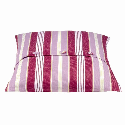 Coste Fuchsia 50x50cm Striped Cushion Cover - The Grand Bazaar of Australia