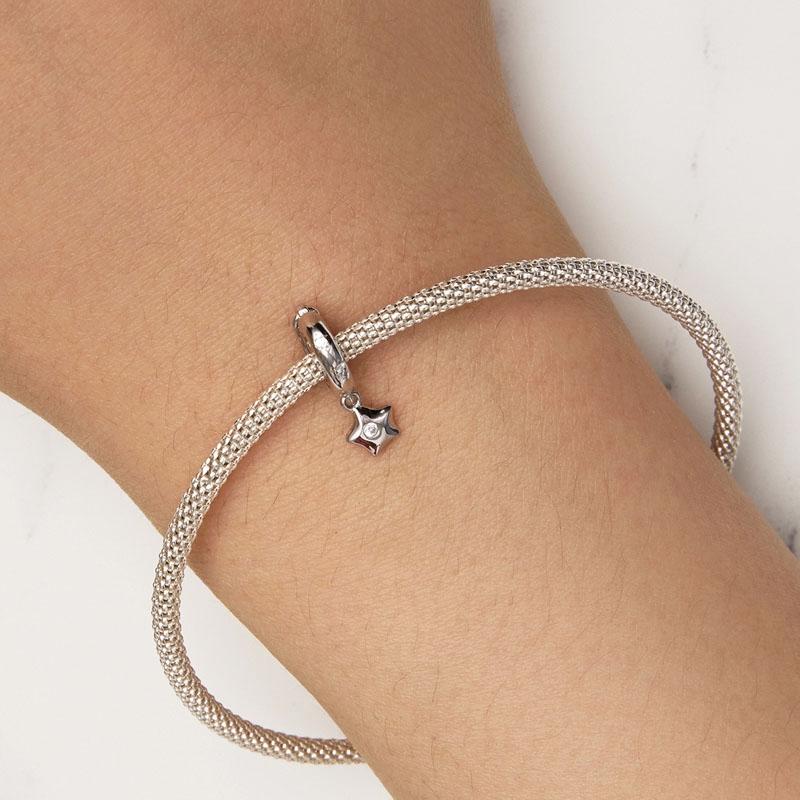 Pentagram Spacer Bead For Jewelry