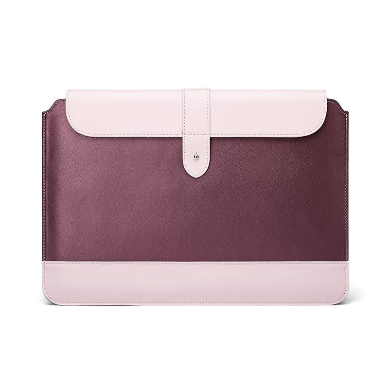 Microfiber Notebook Liner Bag - Wine Red - 11-12 Inch