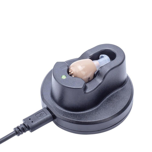 Rechargeable In Ear Sound Amplifier With Usb Charger
