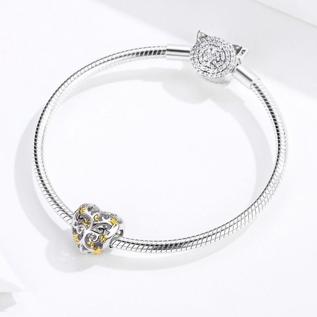 925 Sterling Silver Tree Of Life Beads For Diy Bracelets