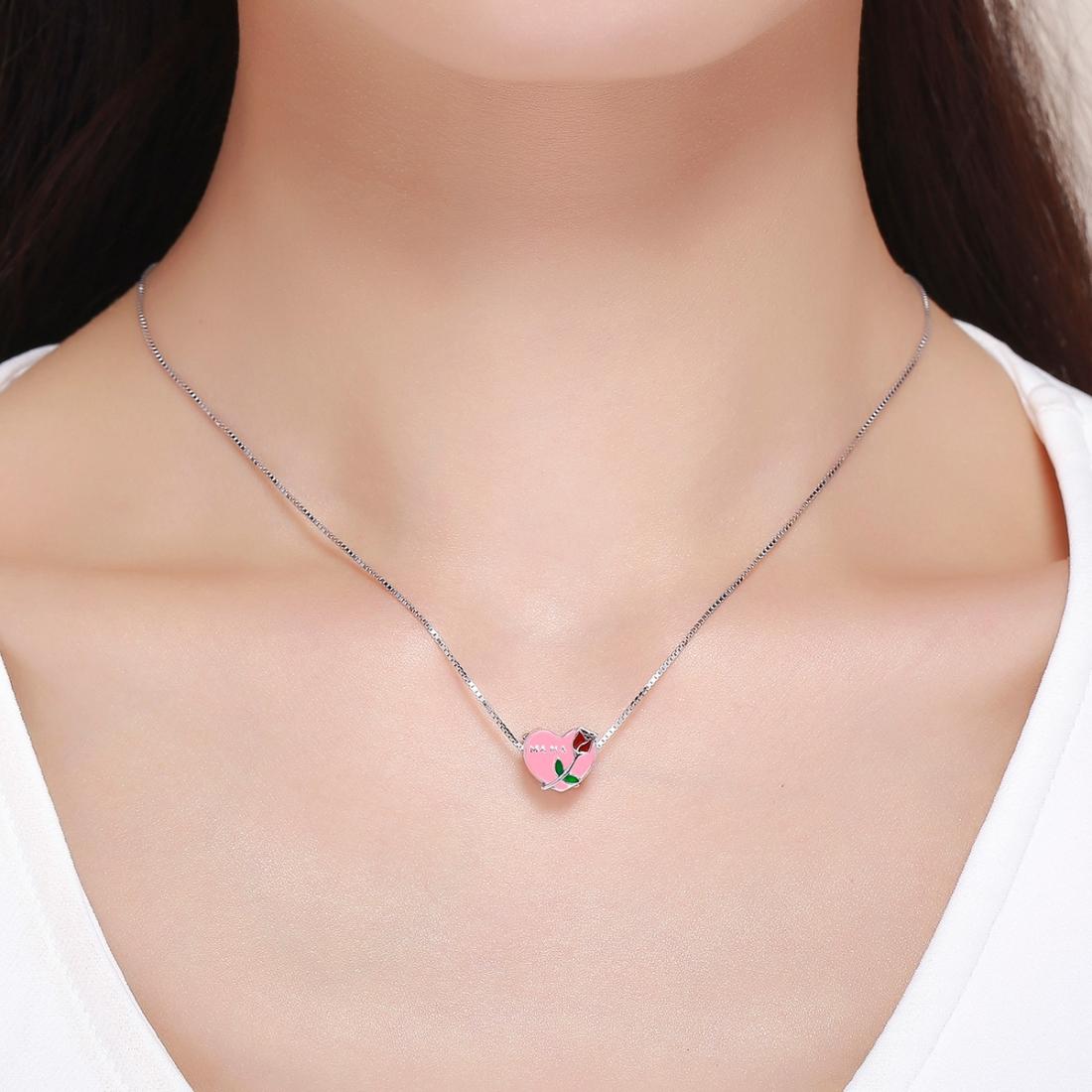 925 Sterling Silver Platinum Plated Pendant Beads