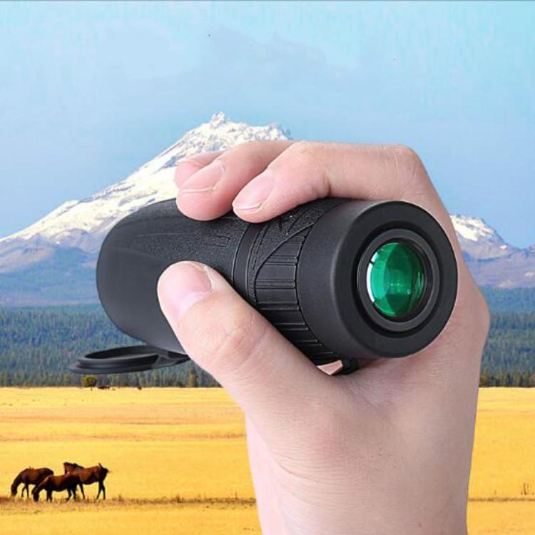 Portable Monocular Binoculars With Low-Light Night Vision - 8X25