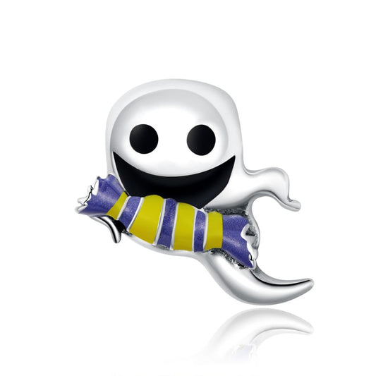 925 Sterling Silver Ghost Bead Bracelet & Necklace Set