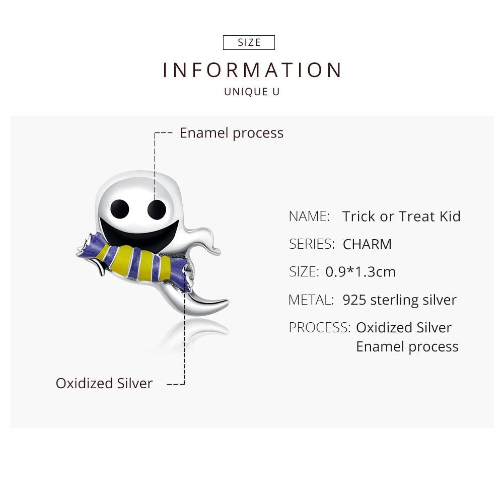 925 Sterling Silver Ghost Bead Bracelet & Necklace Set