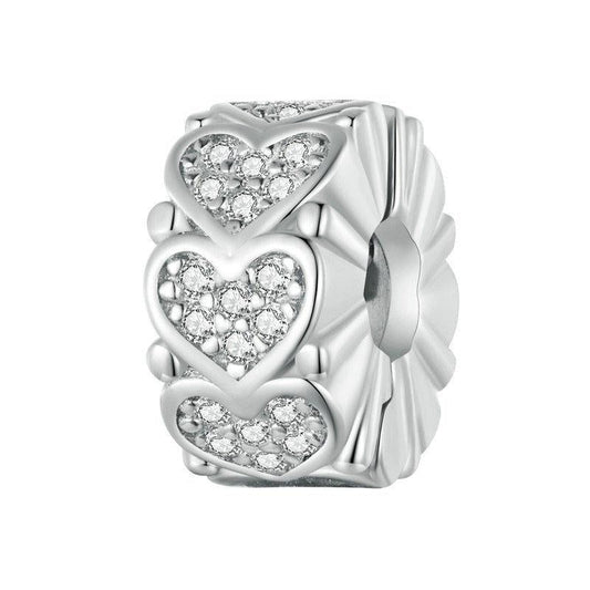 Heart Silicone Snap On Accessory