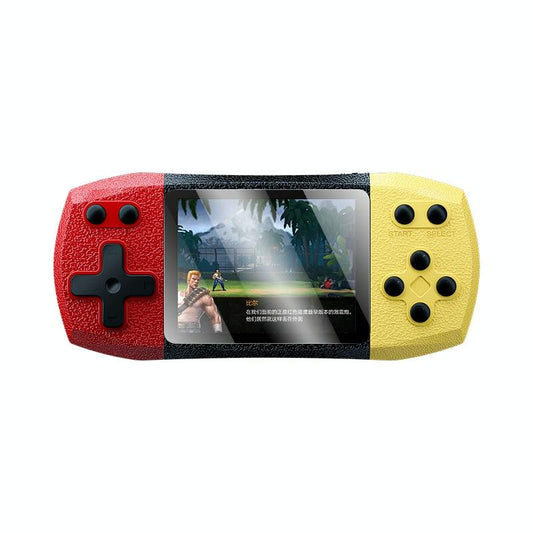 Large Screen Pocket Console - 620 Games - Single Player - 3 Inch Screen - Red / Yellow