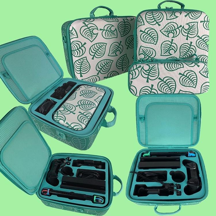 Horizontal Forest Friends Switch Game Storage Bag