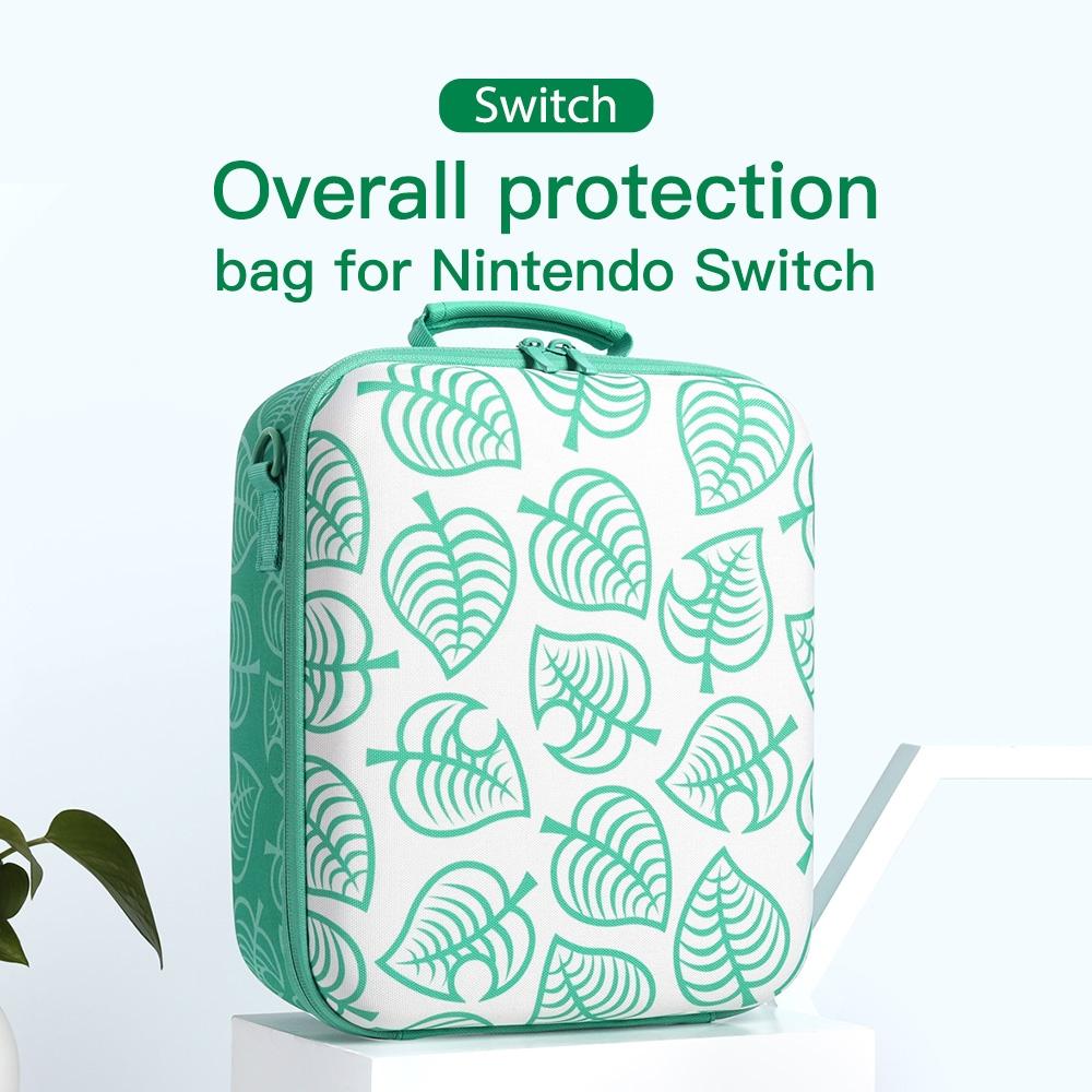Horizontal Forest Friends Switch Game Storage Bag