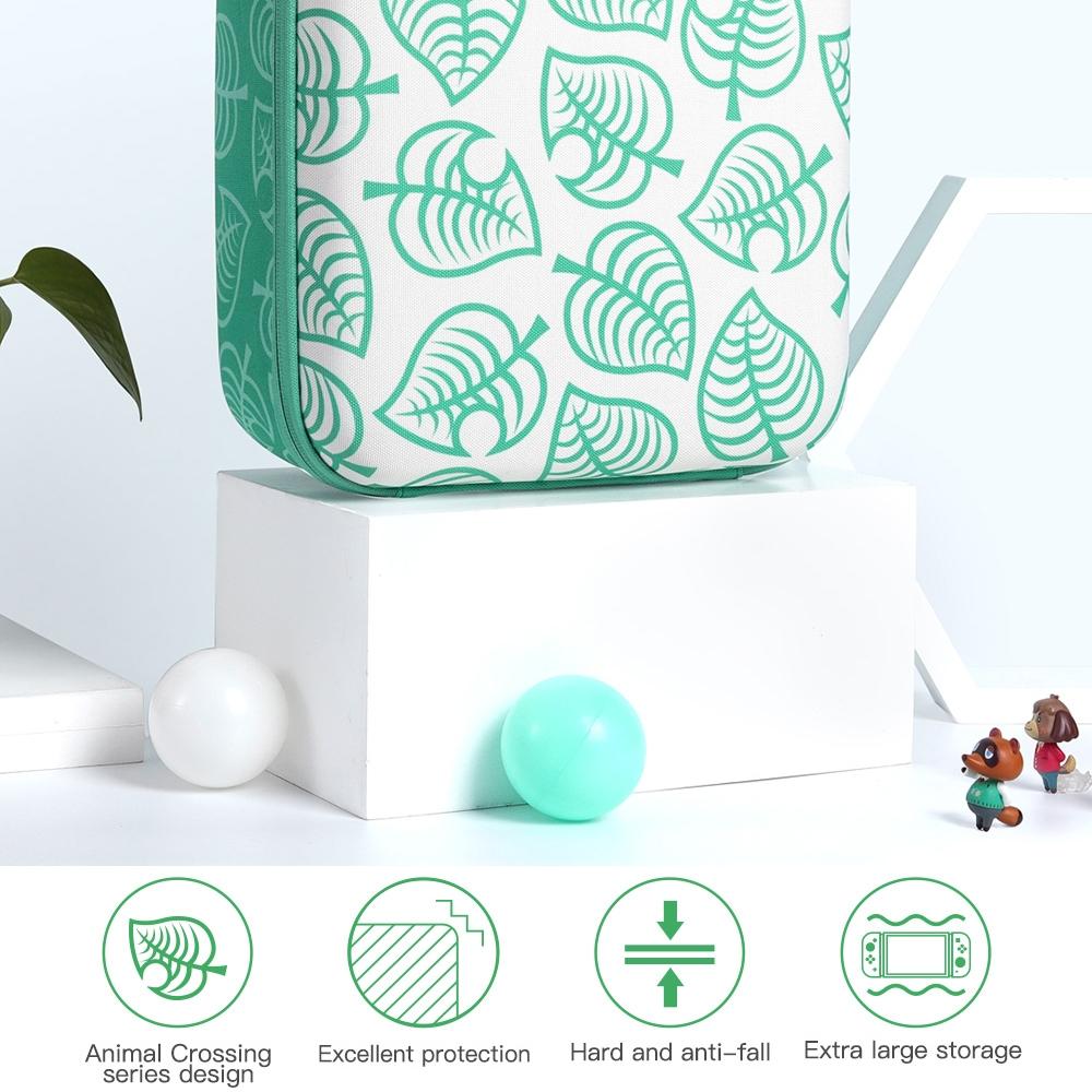 Horizontal Forest Friends Switch Game Storage Bag