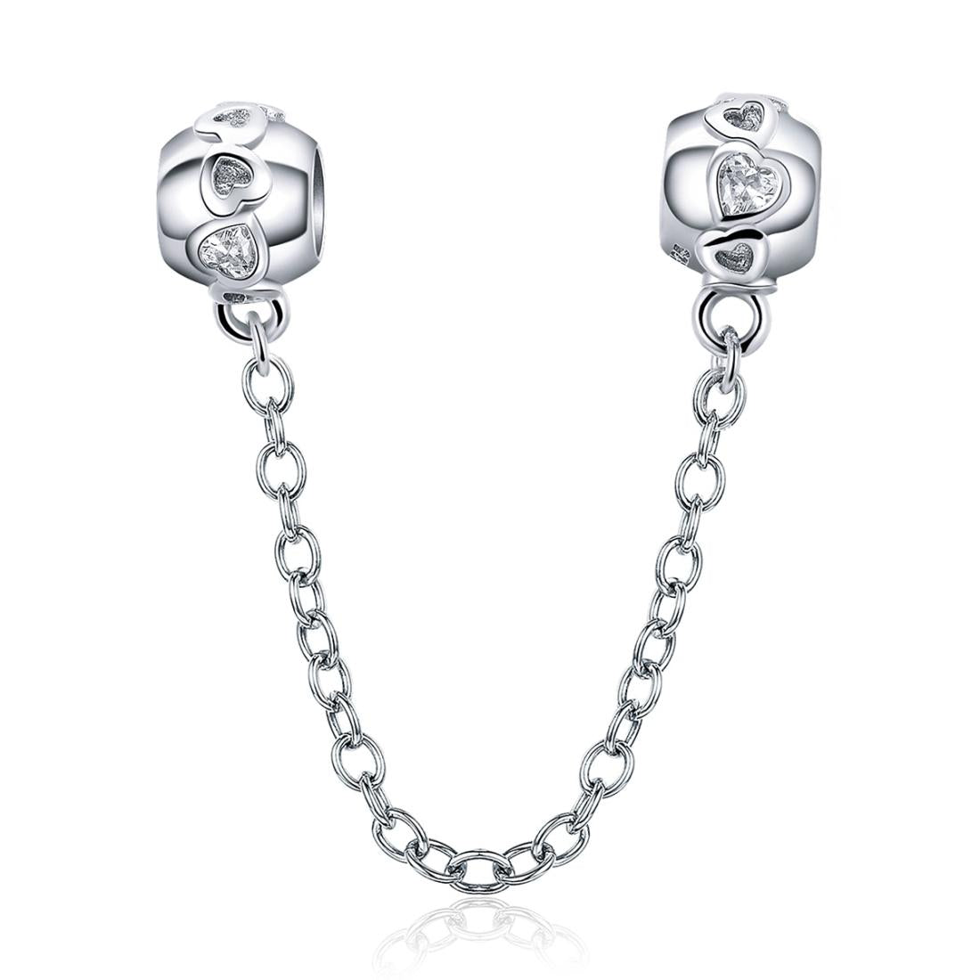 925 Sterling Silver Safety Chain Cute & Versatile