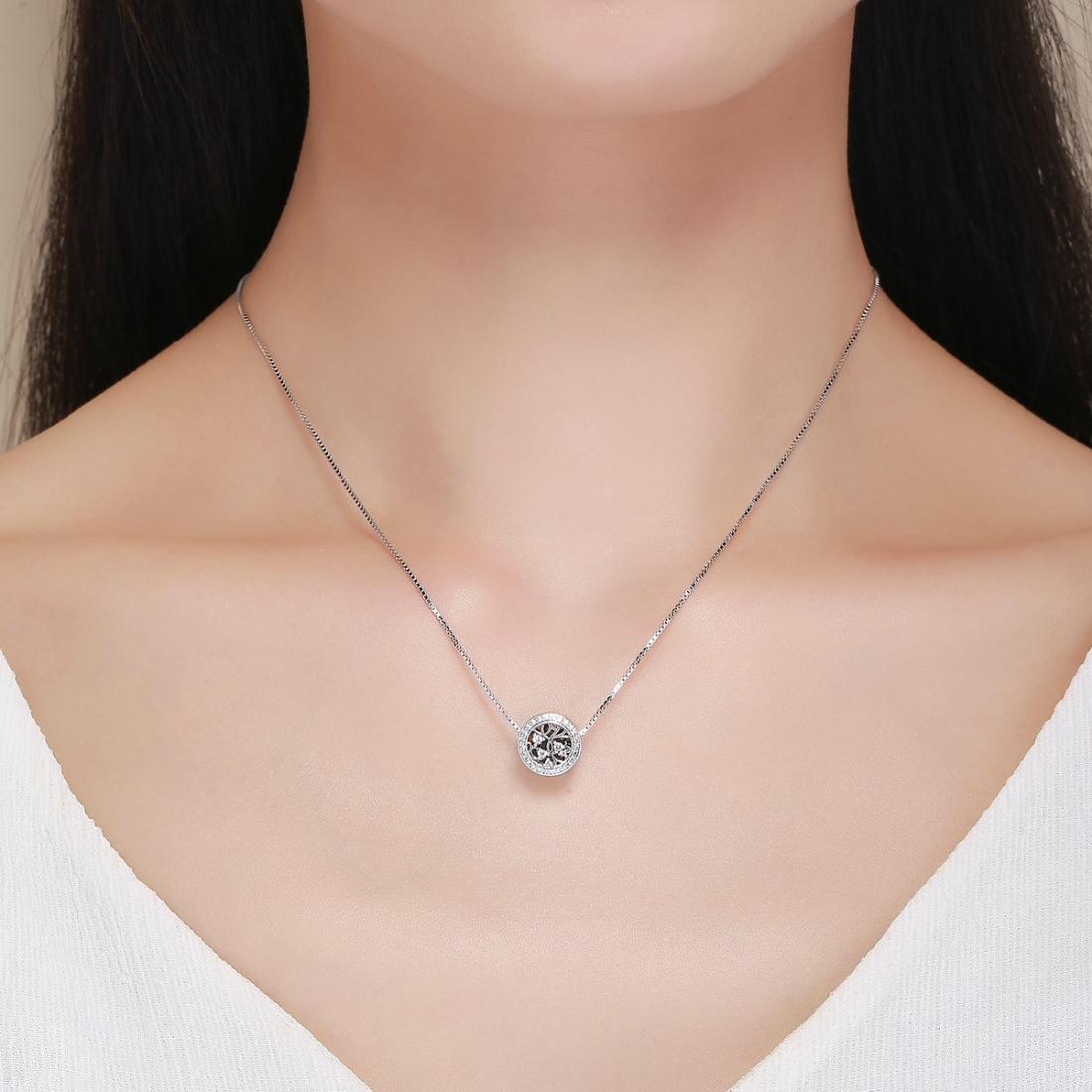 925 Sterling Silver Tree Of Life Beaded Bracelet