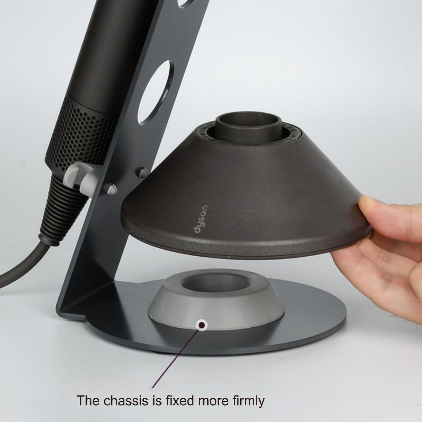 Free Standing Hair Dryer Stand Fits Dyson 003 Black - The Grand Bazaar of Australia