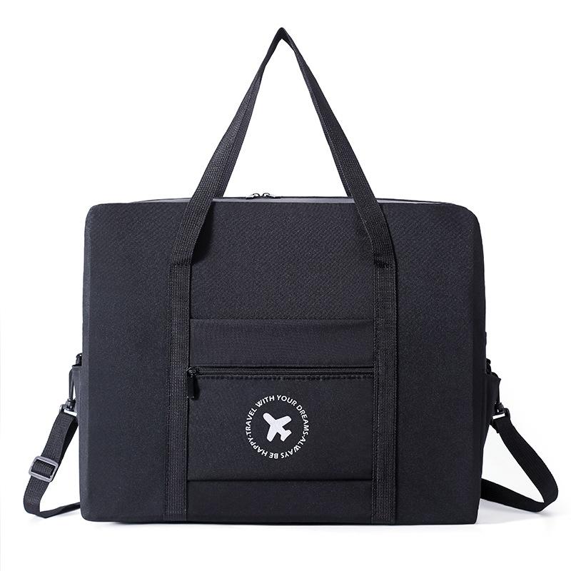 Foldable Travel Bag for Camping & Hiking - Large - Large Gray