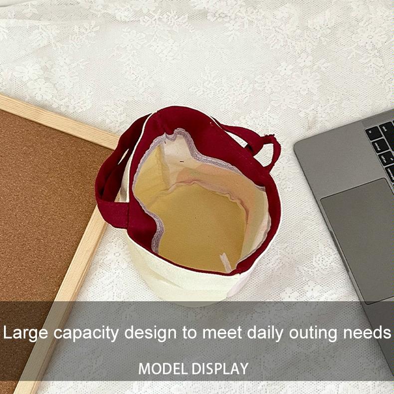 Cartoon Style Handbag - Cute Portable Outdoor - Work Progress