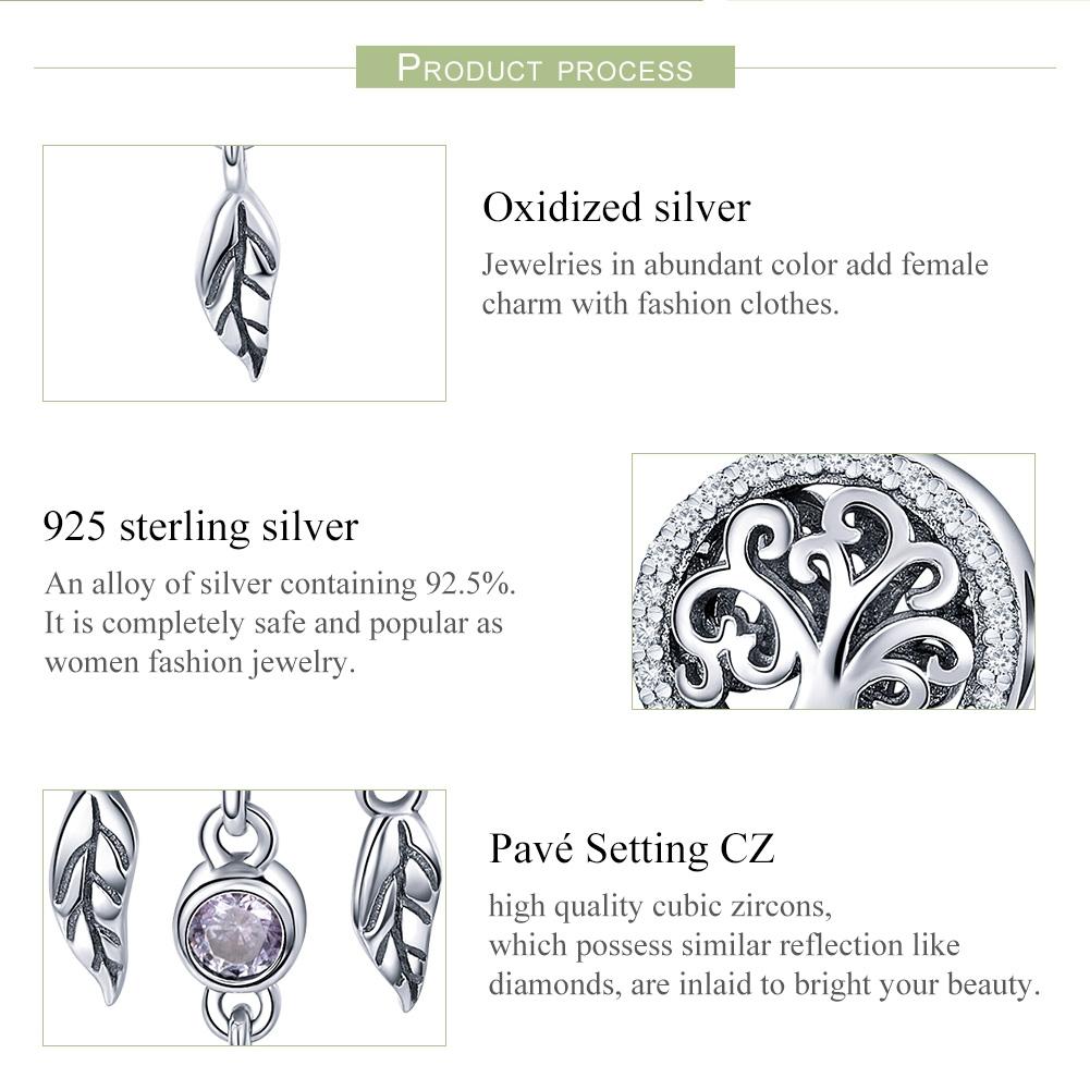 925 Sterling Silver Retro Hollow Dream Catcher Beaded Bracelet
