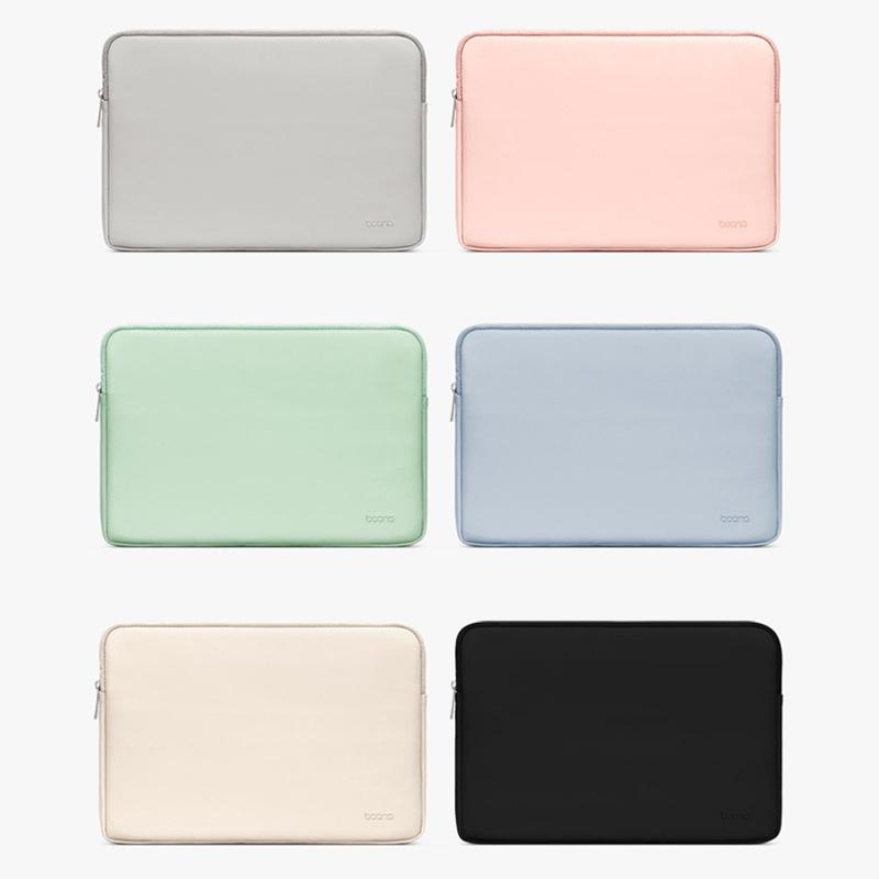 Midnight Black Laptop Bag - 15 / 15.6 Inch - Pu Leather
