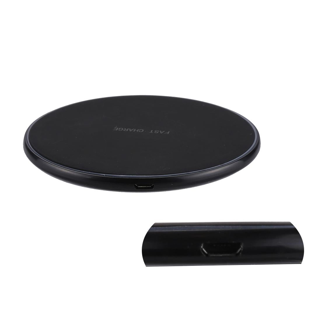 Universal Qi Fast Wireless Charger Dc 9V / 1.67A & 5V / 1A
