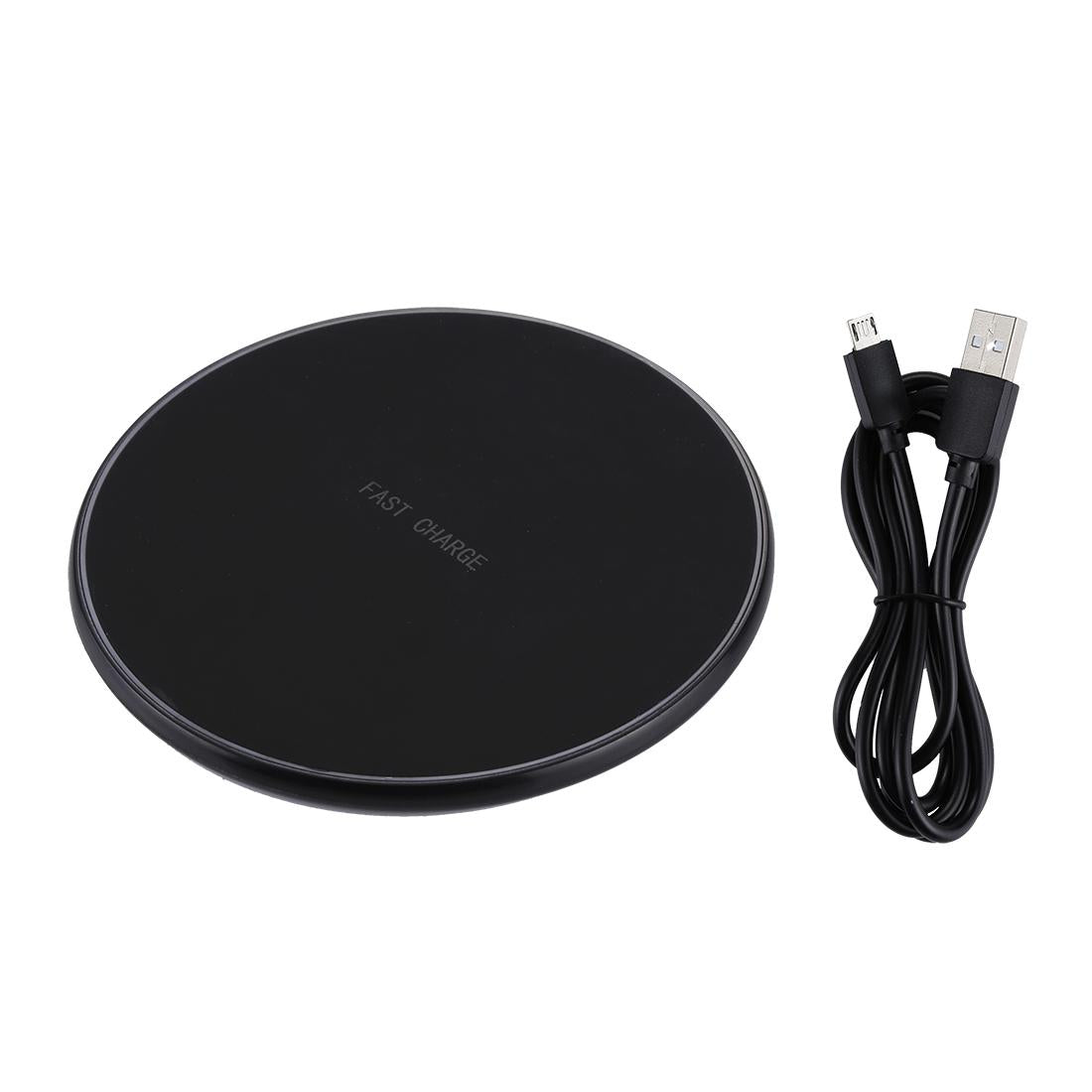 Universal Qi Fast Wireless Charger Dc 9V / 1.67A & 5V / 1A