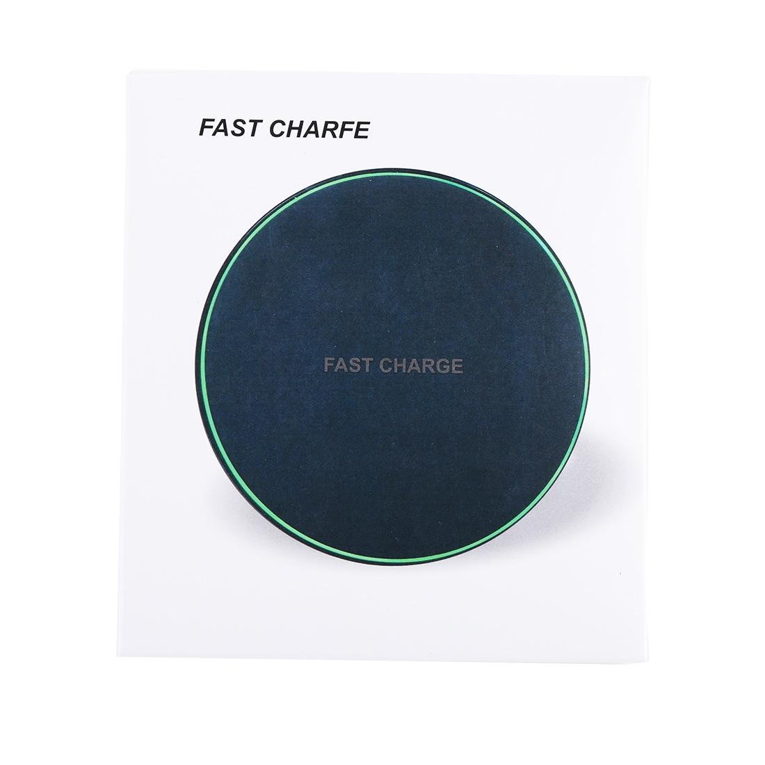 Universal Qi Fast Wireless Charger Dc 9V / 1.67A & 5V / 1A