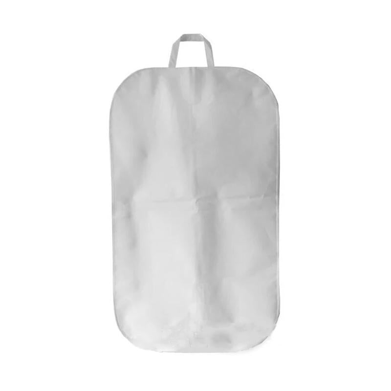 Black Non Woven Coat Suit Dust Bag 60X100Cm - White 60X120Cm