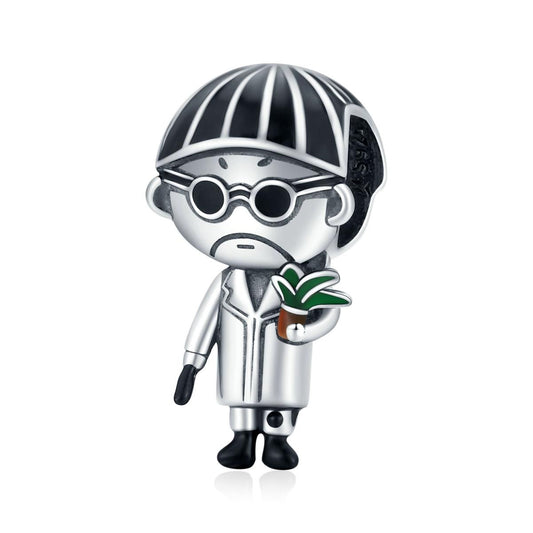 925 Sterling Silver Uncle Bead For Diy Bracelets & Necklaces