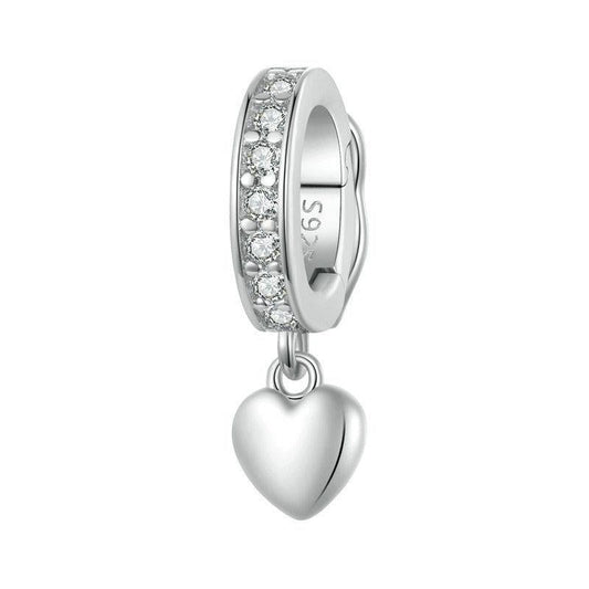 Gold & Heart Buckle Bead Parts