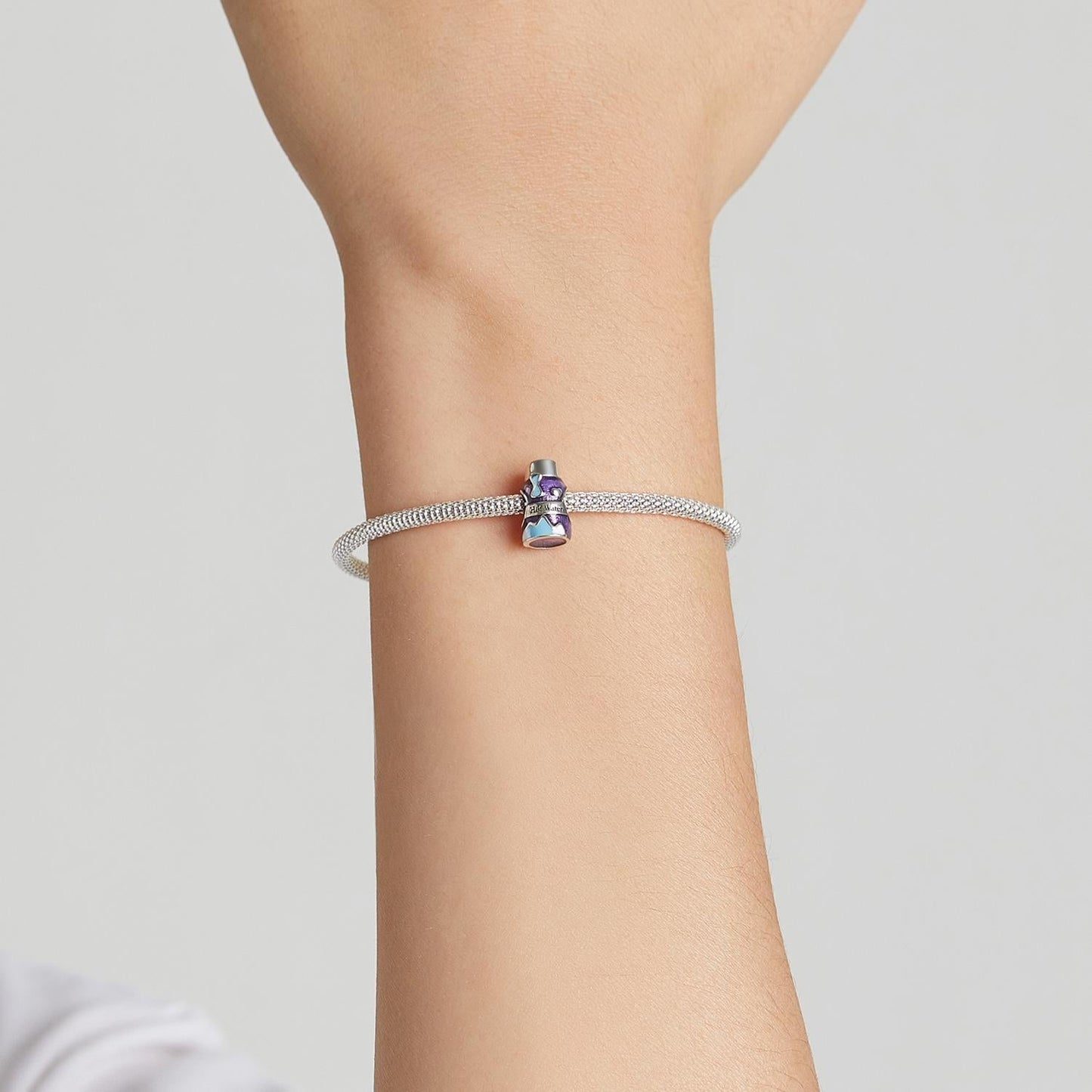 925 Sterling Silver Mini Vacuum Cup Beads For Diy Bracelets & Necklaces