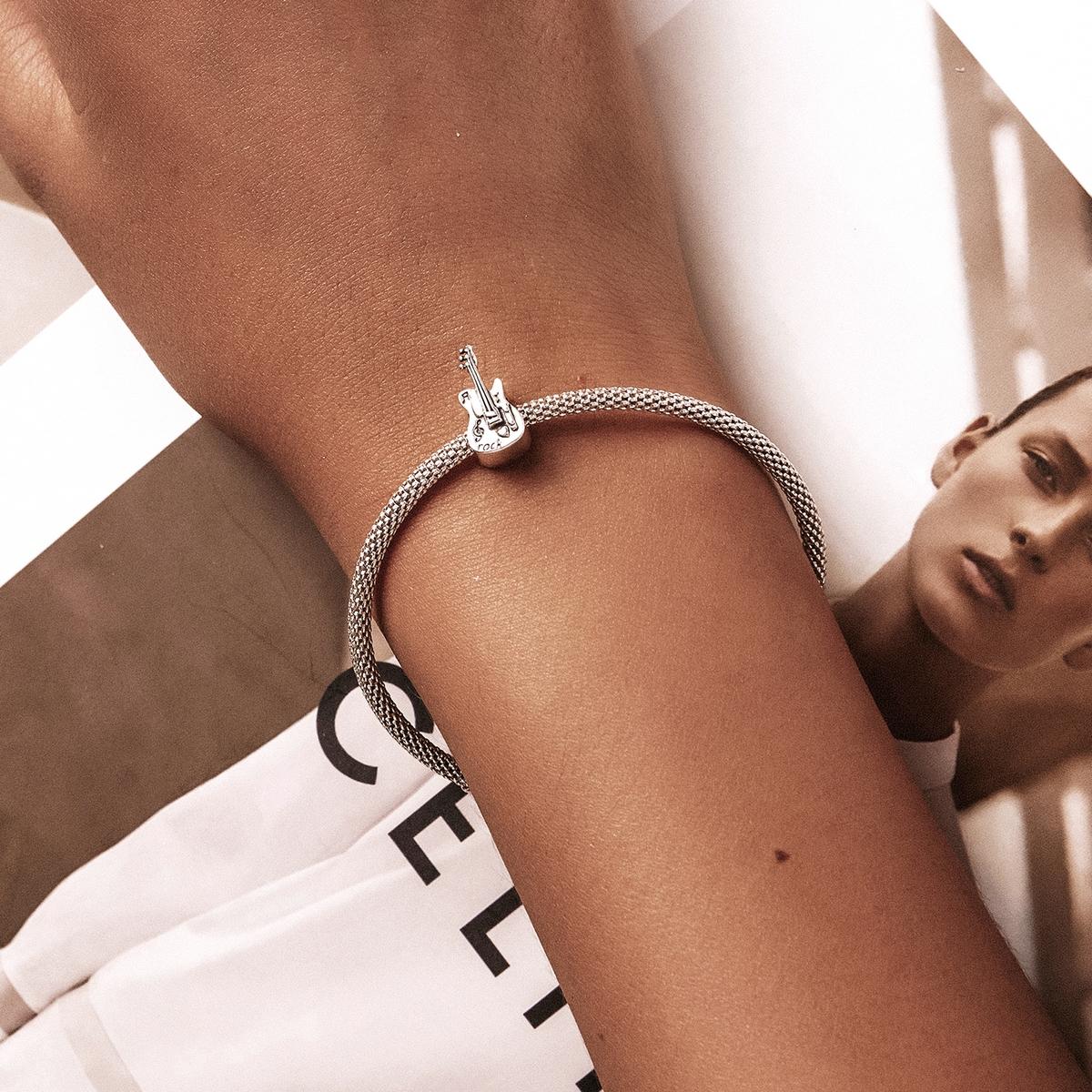 925 Sterling Silver Retro Bass Beads For Diy Bracelets & Necklaces