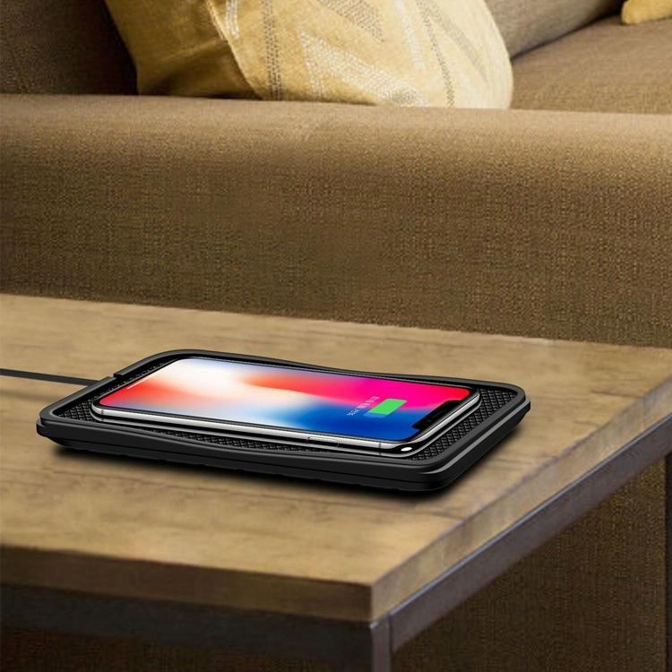 Fast Wireless Car Charger Anti Skid Qi Standard