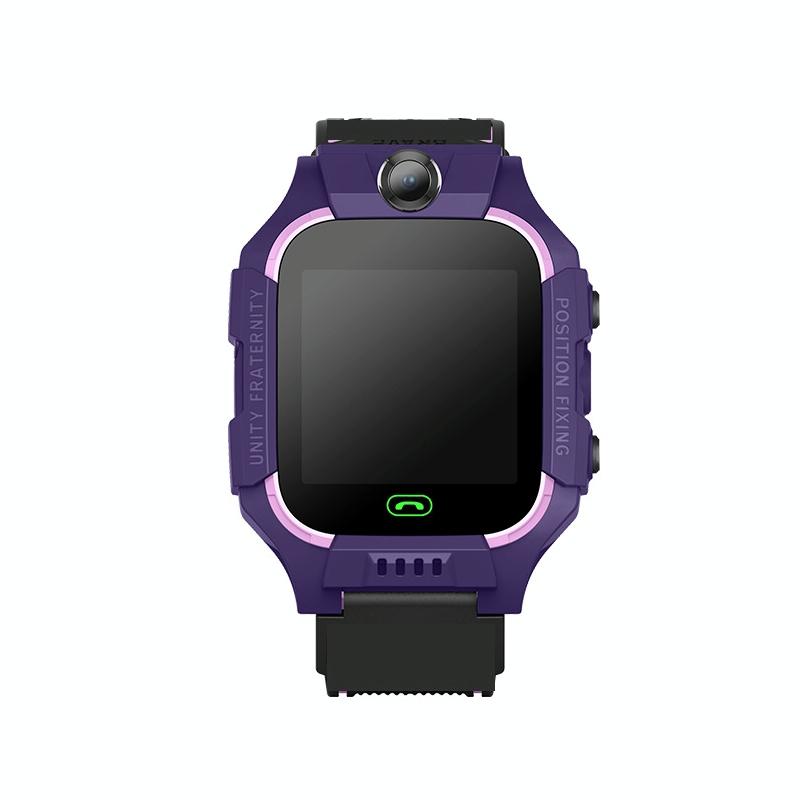 Children Phone Watch Smart Positioning Full Touch Screen Student Watch - Green