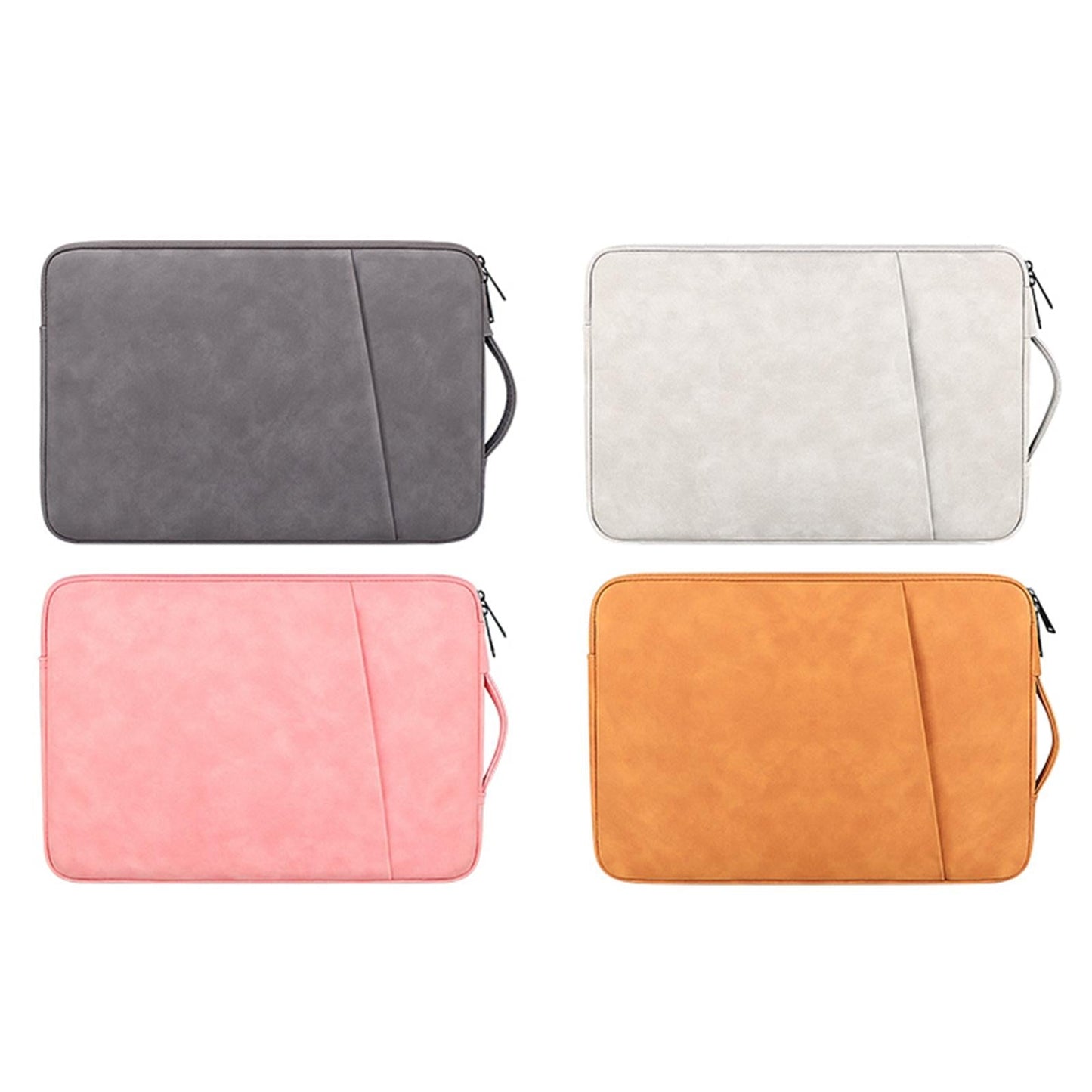 13.3 Inch Sheepskin Notebook Inner Bag - Natural - Deep Space Gray