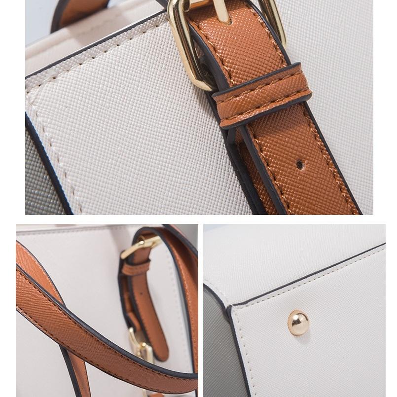 Large Capacity 3-in-1 Fashion Handbag for Women - White