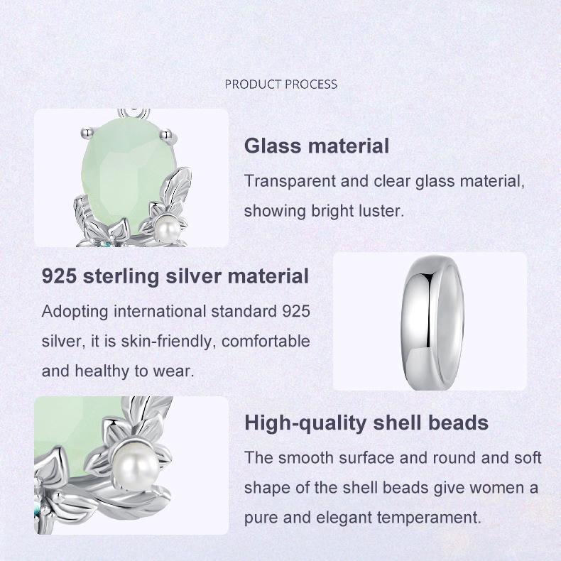 925 Sterling Silver Floral Pearl Pendant In