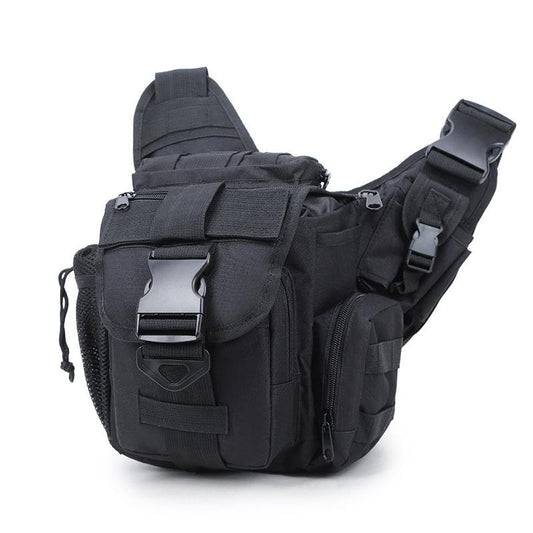 Waterproof One Shoulder Camera Bag - Black