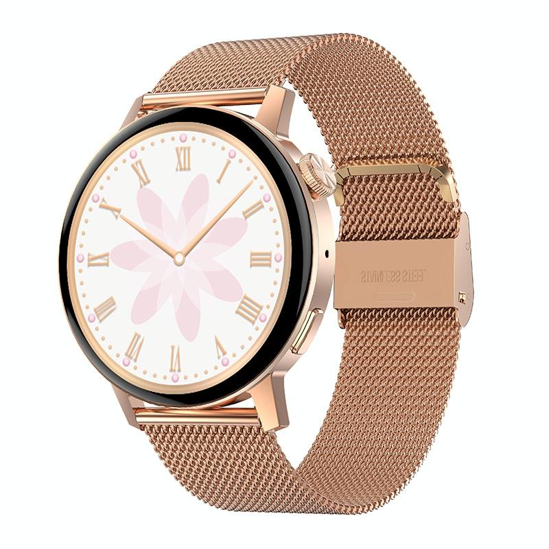 Smart Steel Watch With Colour Screen - Black
