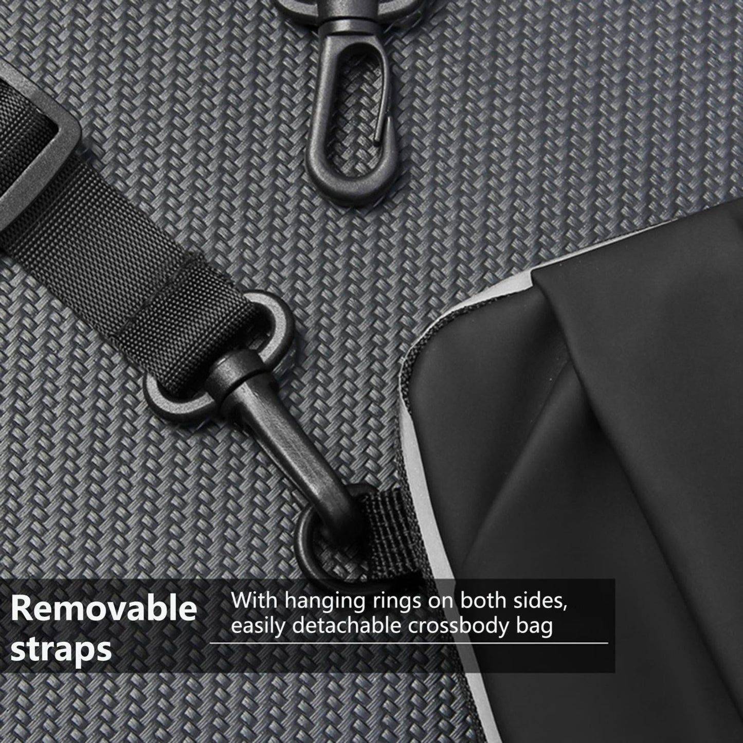 Multi Function Crossbody Bag For Outdoor Sports Fits Mobile Phones Men And Women - Grey
