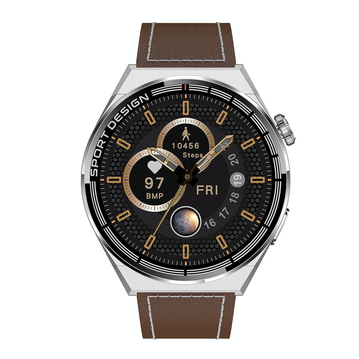 1.6 Inch Waterproof Smart Watch With Bluetooth Call & Nfc - Black