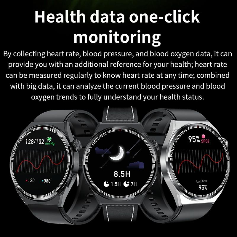 1.60 Inch Black Dial Silicone Band Ip68 Waterproof Smart Watch Support Bluetooth Call Black