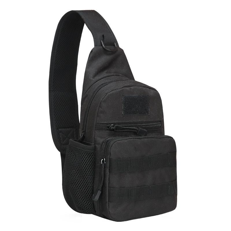 Portable One Shoulder Water Bottle Bag For Outdoor Cycling - Black