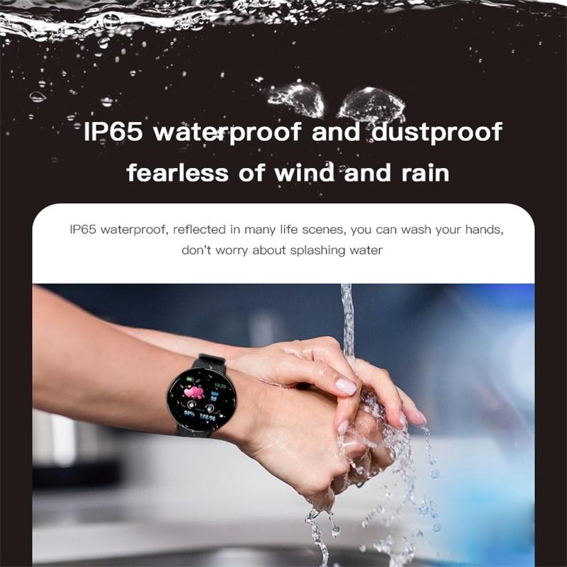 Smart Watch With Call Reminder And Health Monitoring - Waterproof - Blue