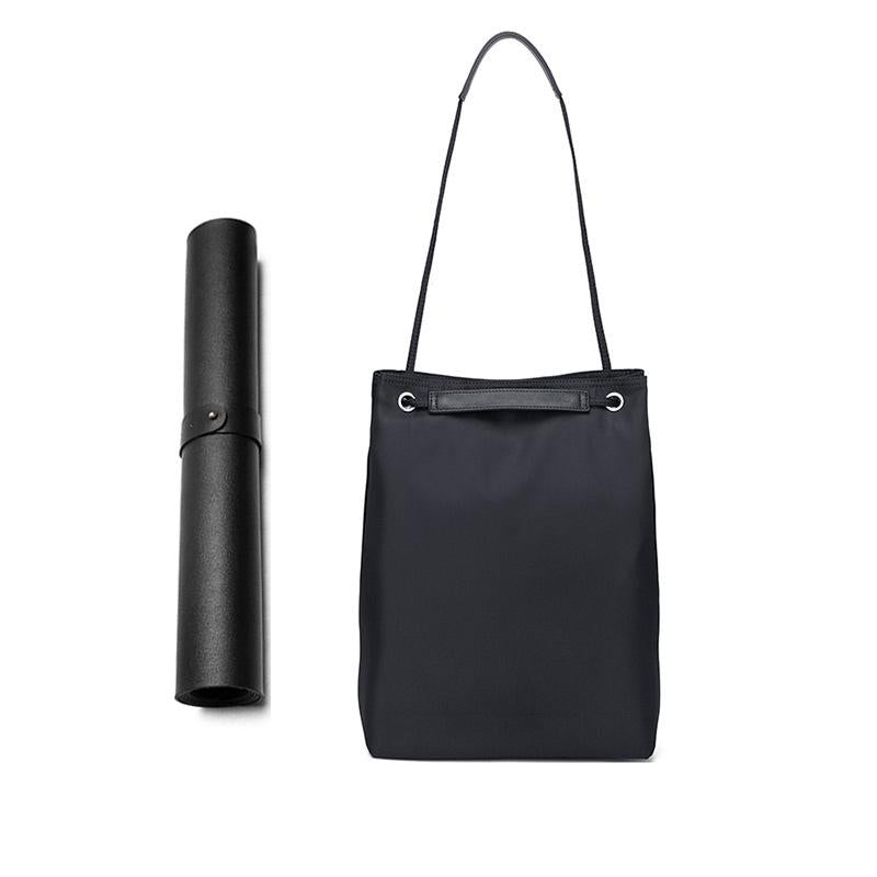 Small Apple Macbook Shoulder / Messenger Bag - Handheld - Black