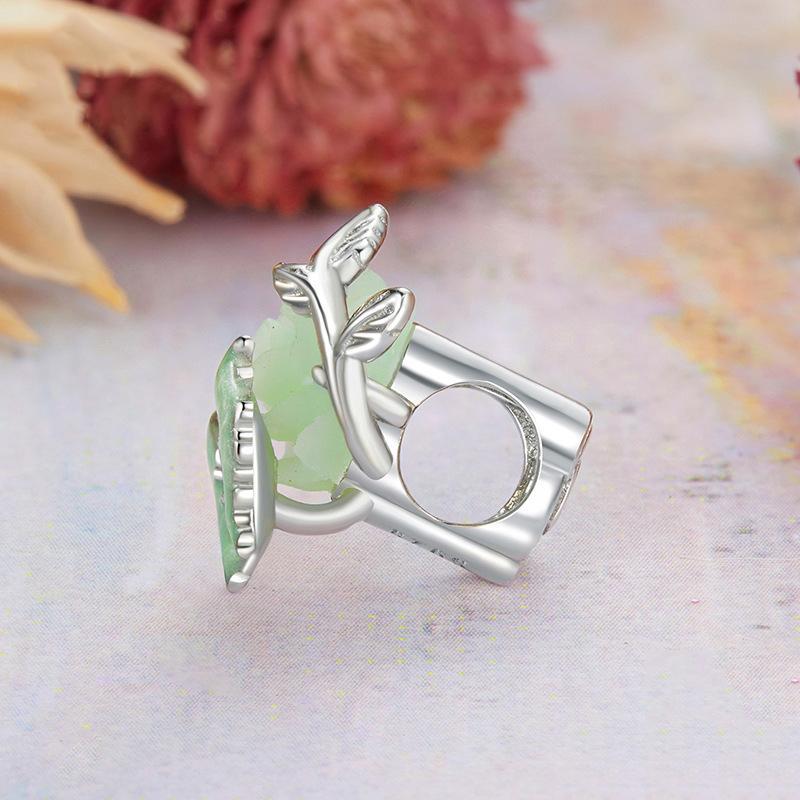 925 Sterling Silver Rose Butterfly Animal Beads