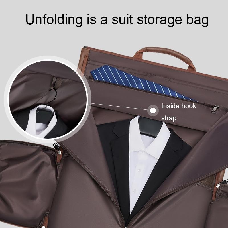 Waterproof Travel Suit Bag - Large Size - Brown