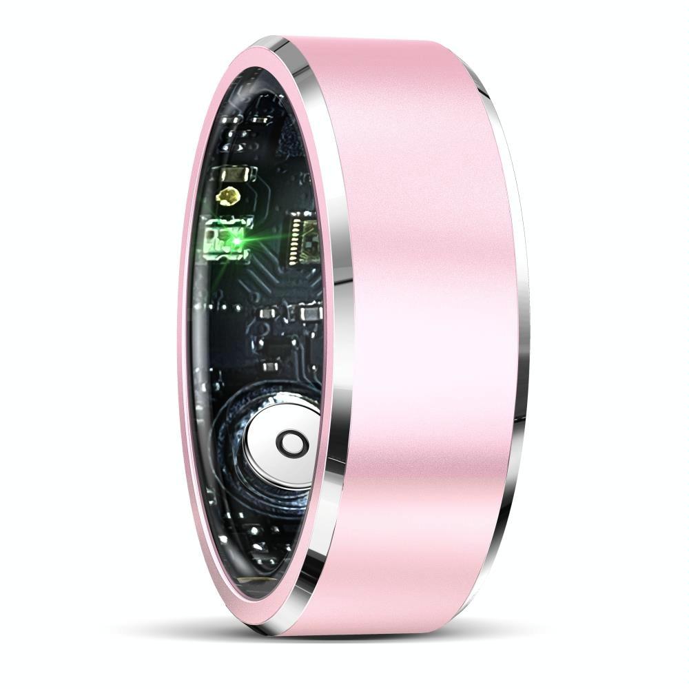 Smart Ring For Health Monitoring & Multiple Sports Modes - R5 Size 8 - Silver